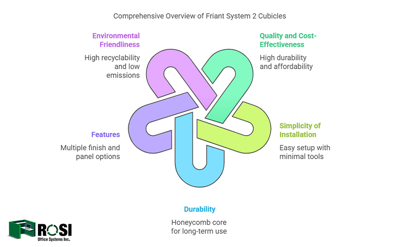 Friant System 2 Cubicles Infographic