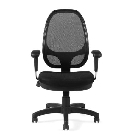 Black Mesh Managers Chair OTG11641B Front