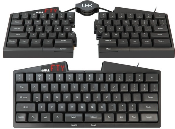 Ultimate Hacking Keyboard Offers Portability, Ergonomics And Key ...