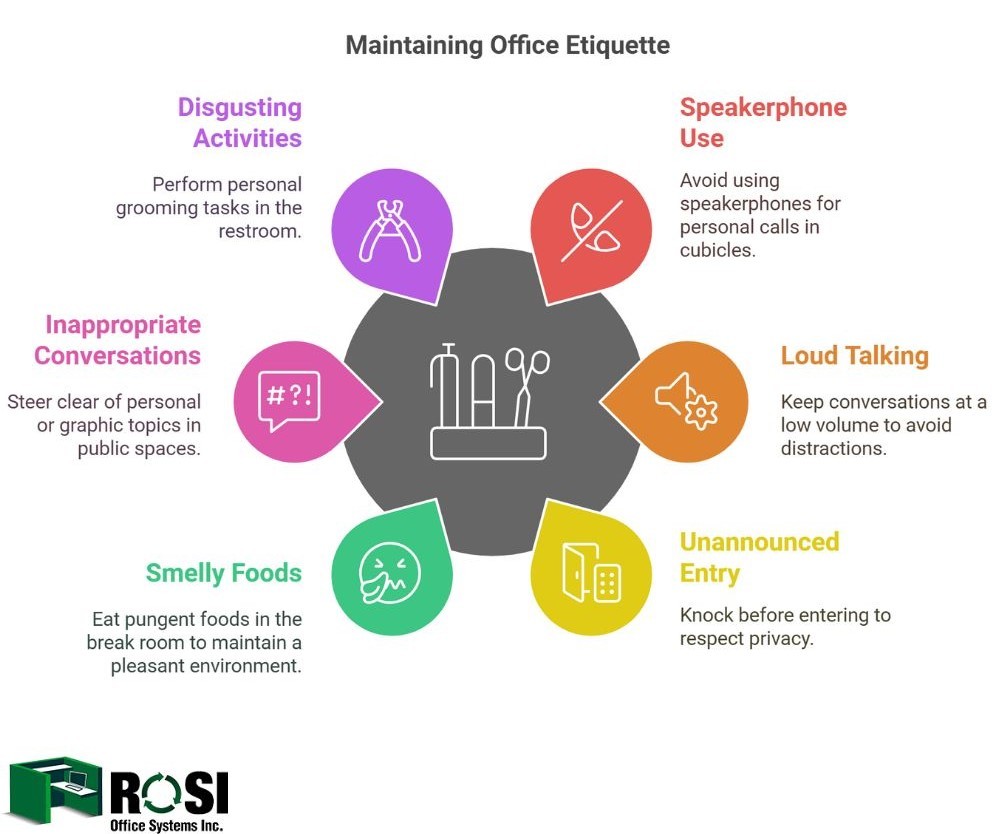 Avoid Doing These 6 Activities in Your Office Cubicle Infographic