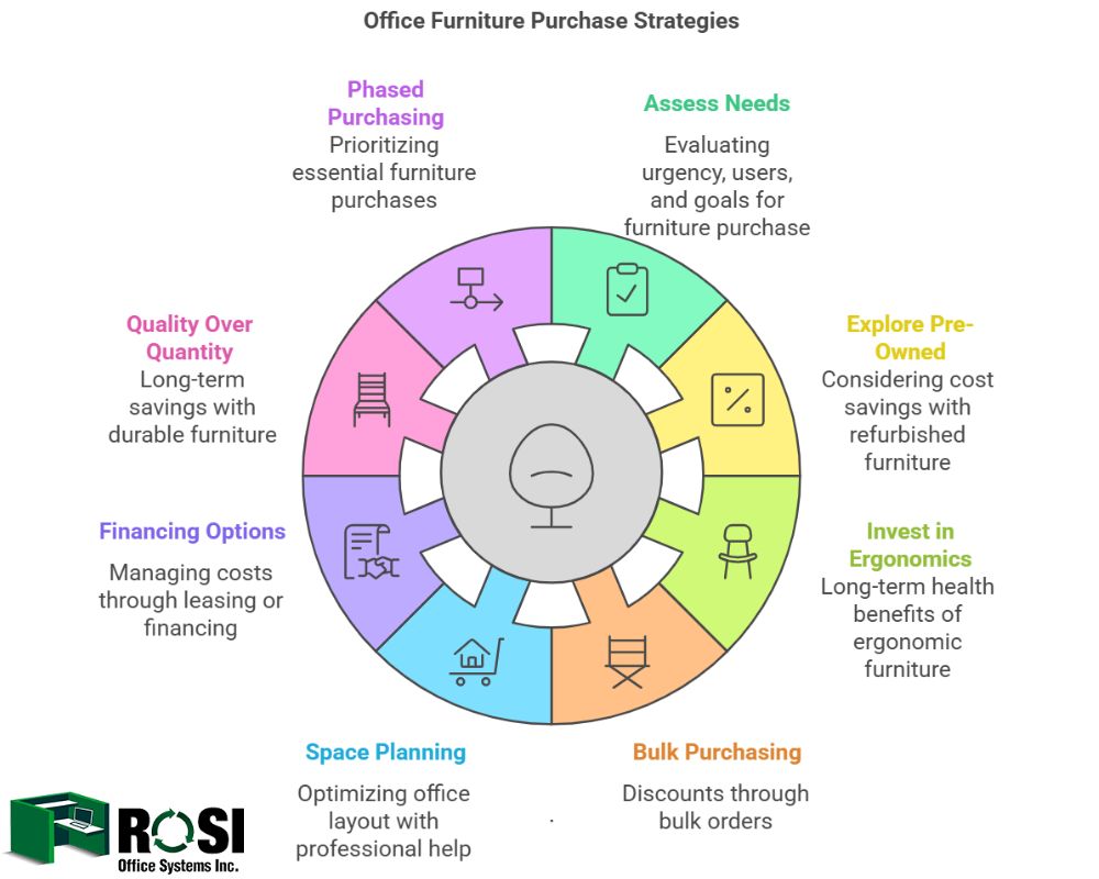 Office furniture Purchase Infographic