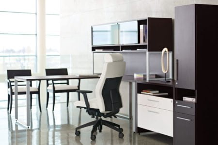 Princeton Executive Office Desk by Global