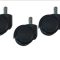 Set of 5 OTG10700 casters. These fit many office chairs and work tables from Offices to Go.