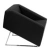 HERCULES SMART SERIES BLACK LEATHER LOUNGE CHAIR