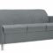 Three Seat Sofa, Aluminum Legs (5483)