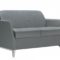 Two Seat Sofa, Aluminum Legs (5482)