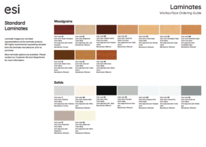 ESI Laminate Finishes