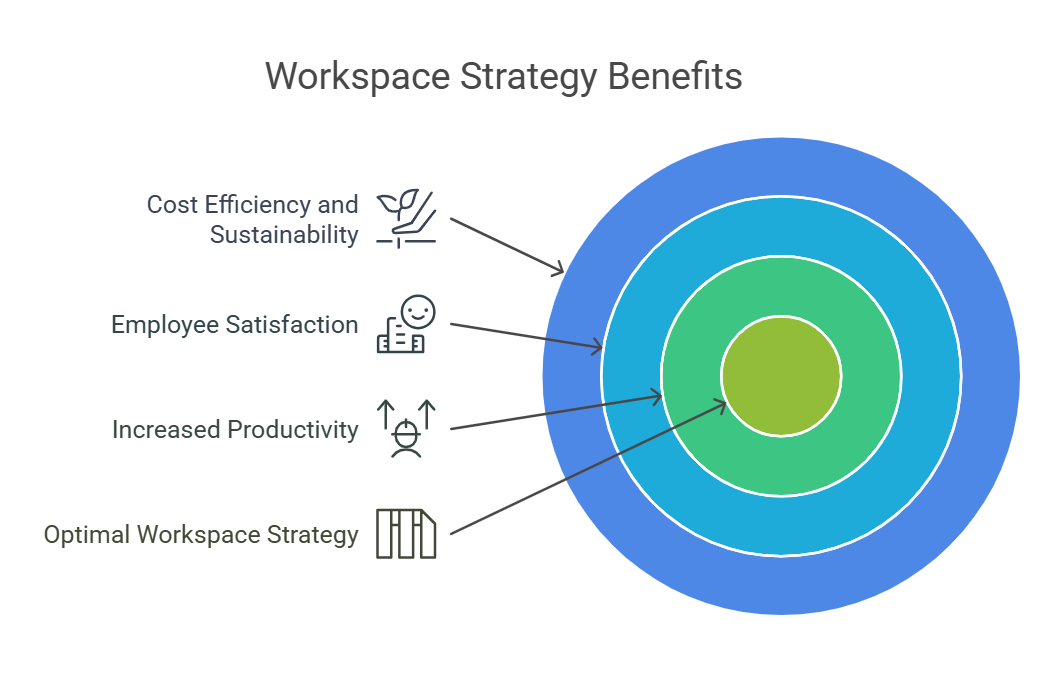 Importance of the workspace strategy Infographic