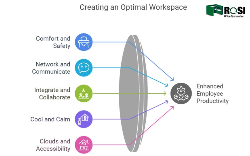 Creating an Optimal Workspace Infogprahic