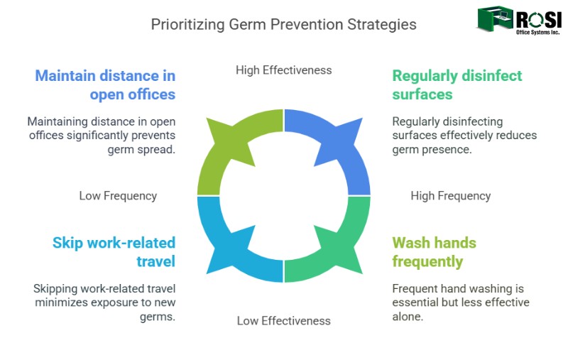 Prioritizing germ prevention strategies Infographic