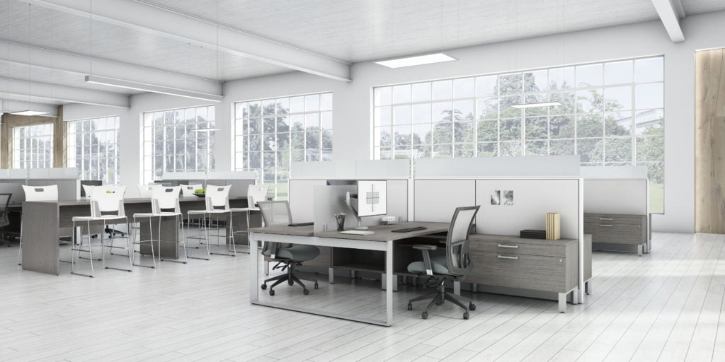 4-Pack Cubicles Archives | ROSI Office Systems, Inc