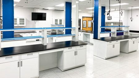 stainless steel lab bench