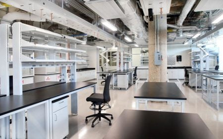 Lab furniture bench