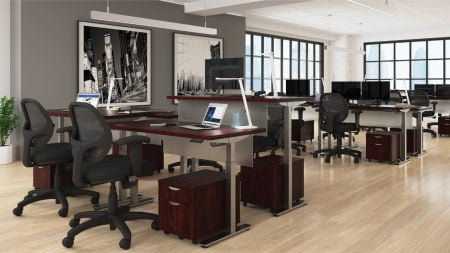 Offices to go bench desking