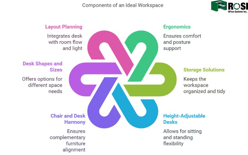 Ideal Workspace Infographic