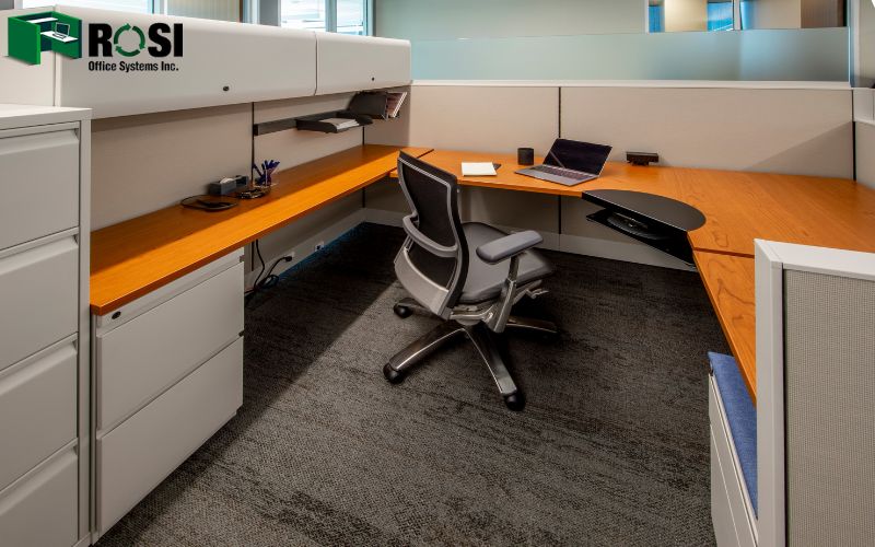 Modern office cubicles Houston