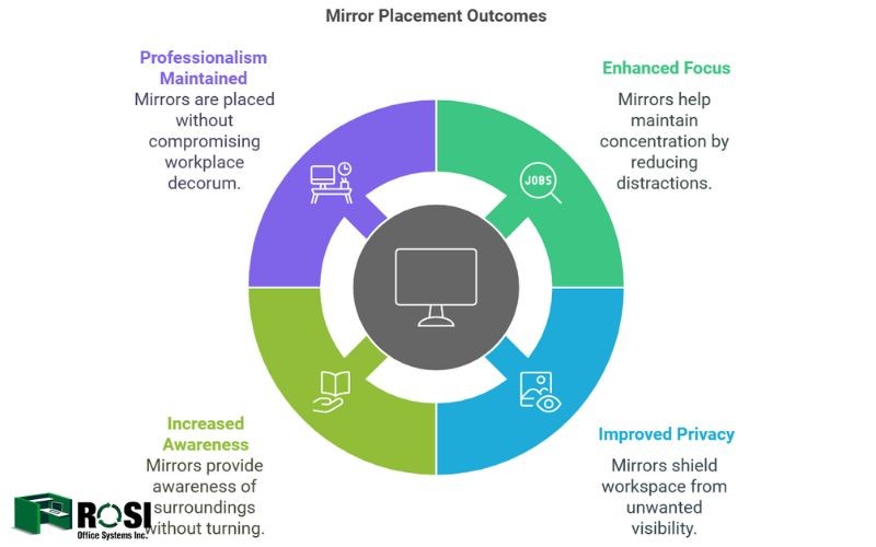 Mirror placement outcomes infographic