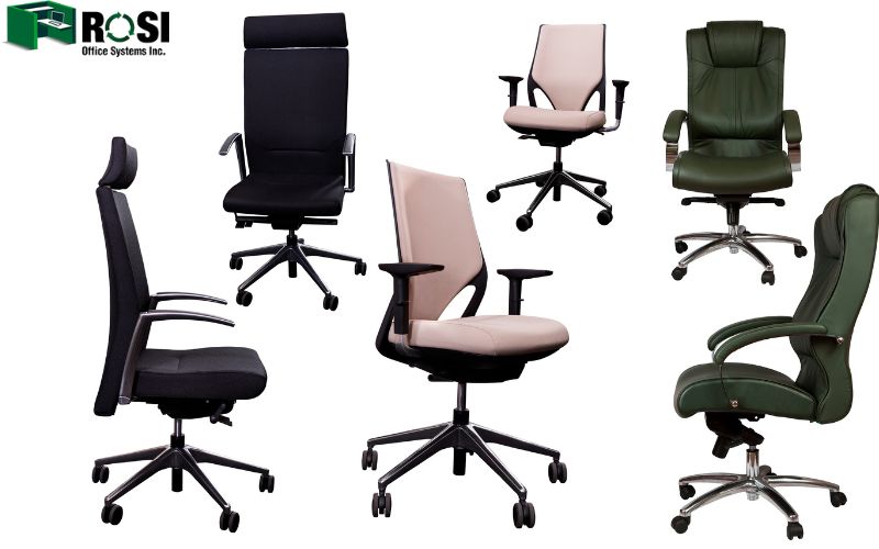 Collection of office chairs