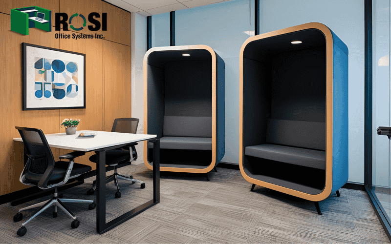 Best Quiet Room & Privacy Pod Furniture for Houston Offices